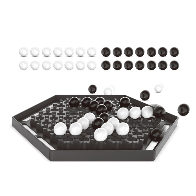 Newest Educational Brains Push Bean Small Chess Board Game Set Toy for Kids