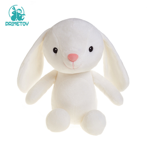 Bán Buôn Trắng Tai Dài Thỏ Nhồi Bông Đồ Chơi Mềm Plush Bunny Thỏ Đồ Chơi