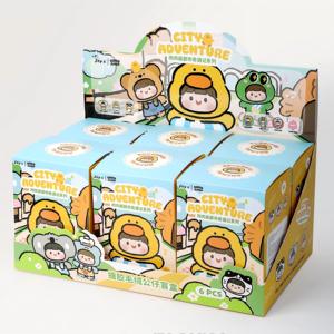 RoroJump City Adventure Series Muñeco <span class=keywords><strong>de</strong></span> Peluche en Caja Sorpresa, Diseño Original, Juguete <span class=keywords><strong>de</strong></span> Peluche, Llavero, Colgante Lindo para Bolsa, Venta al por Mayor <span class=keywords><strong>de</strong></span> Fábrica - Product Image 2