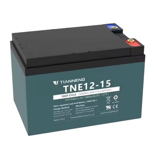 Tianneng Factory Manufacturers Directly Deliver Lead-acid Power <b>Battery</b> TNE12-15, <b>12V</b> 15Ah <b>Deep</b> <b>Cycle</b> <b>Battery</b> - Product Image 4