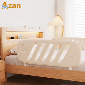 <strong>Baby</strong> Fall Prevention Plastic <strong>Bed</strong> Fence Height Adjustable Children's <strong>Bed</strong> Guardrail Single Sided Safe Sleep Bedside <strong>Barrier</strong> - Product Image 1