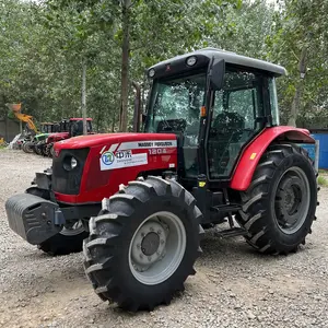 Produk murah hemat biaya, peralatan mesin pertanian 4WD tenaga kuda digunakan traktor Massey Ferguson 1004/1204