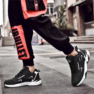 Wholesale Custom Spring New Styles Casual Men Walking Sports Sneakers Running Men's <b>Shoes</b> - Product Image 4