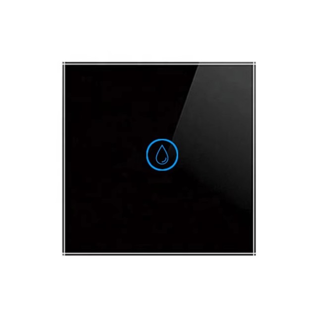 SQ European Graffiti Intelligent Wifi Touch Smart Switch for Water Heater High Power 40A Smart Home Flame Retardant PC