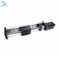 Module de mouvement linéaire hybride à vis à billes avec rail de guidage, course de 150 mm, axe de 8 mm, 12 V CC, couple de 5,0 Nm, moteur pas à pas CNC pour plasma