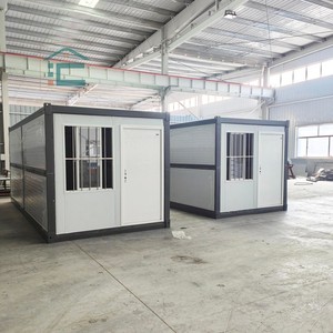Casa Contenedor Plegable Prefabricada de Acero, Económica, de Alta Calidad, con Estructura de Acero, Diseño Europeo, para Hotel, Gran Venta CE - Product Image 2