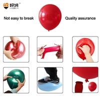 Ballons en latex personnalisés avec logo imprimé, finition brillante - Cadeau unique pour les décorations publicitaires d'anniversaire
