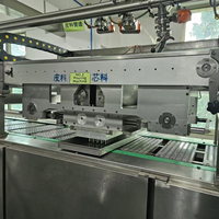 Ligne de production de barres chocolatées entièrement automatique TUORONG, largeur 510 mm, avec tunnel de refroidissement