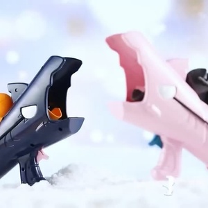 Pistola de Nieve de Plástico para Niños, Lanzador de Bolas de Nieve con Clip de Tiburón, Juguete Deportivo para Uso en Exteriores, Artefacto de Nieve - Product Image 3