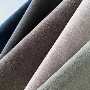 Готовая к отправке горячая Распродажа 100% полиэфирная мохеровая бархатная ткань мохеровая ткань для дивана оптом - Product Image 5