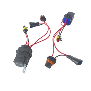 12V 5pin Universal 40A relé impermeable conjunto de arnés de cables personalizado 2Pin macho hembra enchufe coche conector Cables - Product Image 5