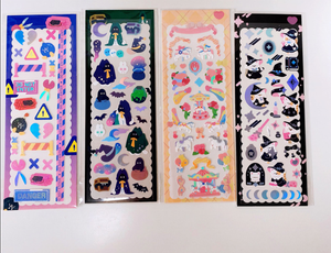 Adesivi Creativi e <span class=keywords><strong>Divertenti</strong></span> per Halloween 2025 Guanjie, Servizio Personalizzato, Adesivi Durevoli per Decorazioni per Feste e Artigianato - Product Image 3