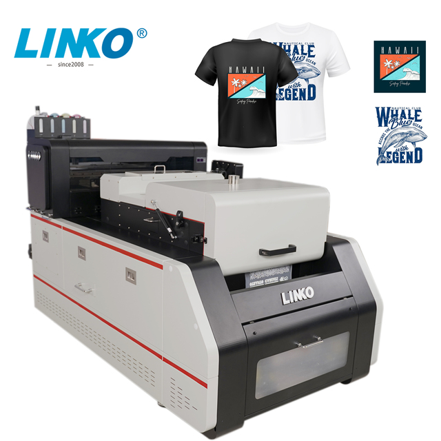 LINKO A480h Dtf Printer Hot Sale Products Printing Film Machine Digital Inkjet Dtf Printer 30cm All in One Dtf Print Machine
