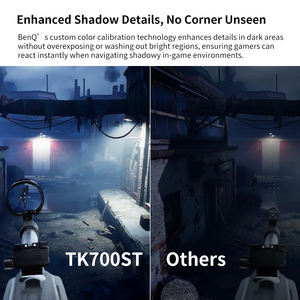 جهاز عرض <span class=keywords><strong>BenQ</strong></span> TK700ST للألعاب بتقنية 4K HDR قصير المدى، 3000+ لومن، زمن استجابة 4 مللي ثانية، شاشة 100 بوصة، HDMI 2.0b لـ PS5 وXbox Series X - Product Image 6