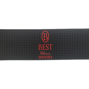 Silicone PVC <b>Bar</b> <b>Mat</b> Rubber Beer Spill Pad Pub Rail <b>Mat</b> Drip Tray Non Slip Service <b>Mat</b> Coaster Placemat for Events Parties - Product Image 1