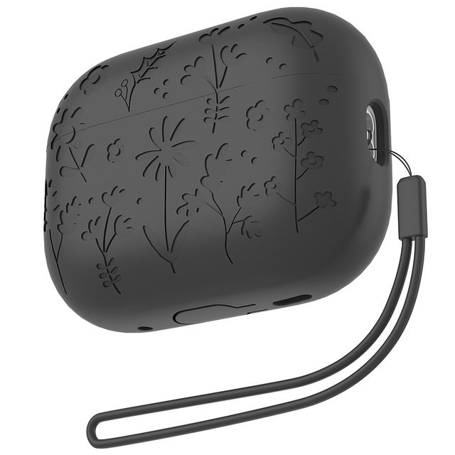 3D Textured Minimalist Case for BT Earbuds Non-Slip Full Protection Cover Compatible with Pro/Pro2 Models