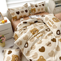 Ensemble de literie moelleux Collections Ensembles de literie de luxe en coton Drap de lit de marque