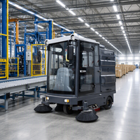 Balayeuse routière électrique autoportée 2000 mm, directement de l'usine, avec certification CE, options de logos personnalisés OEM/ODM et de batteries