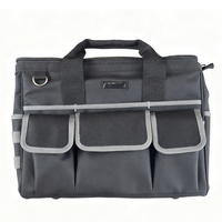 Sac à outils d'électricien durable, grande capacité, multifonctionnel, pour chantier, sac de transport professionnel pour outils à main