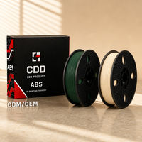 Filament PLA Bambu CDD 3D en gros 1,75 mm Température d'impression 220°C Soie Métallique Arc-en-ciel Changement de Couleur Compatible Imprimante de Laboratoire