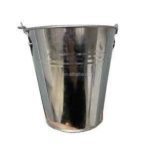 Cubo de hierro multifuncional: cubo enfriador de cerveza, cubo para almacenamiento de verduras, cubo para almacenamiento de herramientas, cubo para bidones de aceite. - Product Image 1