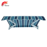 Tissu de remplacement pour auvent - Anthracite, anti-UV, enduit PU, auvent rétractable de remplacement, 300 x 250 cm