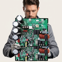 Carte de circuit imprimé pour système de contrôle intelligent de pompe à chaleur à air refroidi par enthalpie à basse température, matériau FR-4