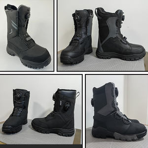 TGHE09 Botas de moto de nieve personalizadas Cordones de liberación rápida Sistema de dial de bloqueo sin cordones Botas de nieve gruesas de invierno para hombres - Product Image 6