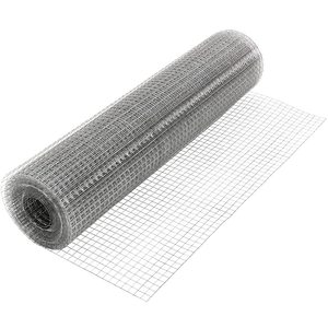 Grillage soudé galvanisé 19x19 mm carré pour clôtures, jardins, volières, cages - Product Image 1