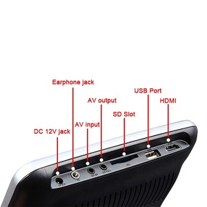 Lecteur <span class=keywords><strong>DVD</strong></span> portable Android 10,1 pouces avec écran tactile à montage privé, moniteur d'appui-tête de <span class=keywords><strong>voiture</strong></span>, divertissement pour siège arrière - Product Image 2