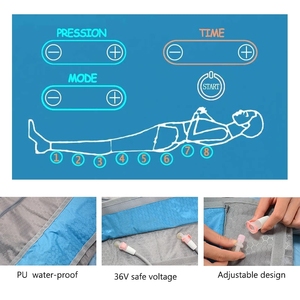 Nouvel Appareil de Pressothérapie Bottes <span class=keywords><strong>Machine</strong></span> de Drainage Lymphatique Couverture de Sauna Amincissante <span class=keywords><strong>Machine</strong></span> de Pressothérapie - Product Image 4
