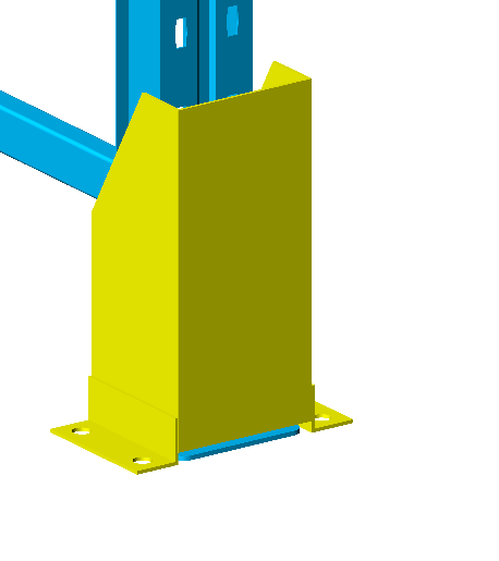Q235 Heavy Duty Storage Racks Transport Galvanized Steel Stacking Movable Post Metal Pallet Racking