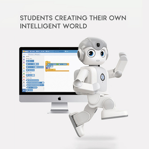 Robot éducatif UBTECH Alpha Mini pour enfants <span class=keywords><strong>et</strong></span> apprentissage <span class=keywords><strong>scolaire</strong></span> avec IA intelligente <span class=keywords><strong>et</strong></span> fonctionnalités créatives programmables - Product Image 1