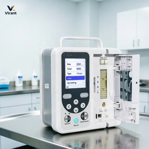 Pompe volumétrique vétérinaire, contrôle intelligent par microprocesseur, réglage précis du débit, avec alarme <span class=keywords><strong>de</strong></span> faible batterie, pour chiens et chats - Product Image 1