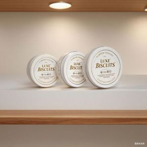Latas Redondas de Metal de 150ml, 200ml, 250ml, Envases de Aluminio Vacíos con Tapa de Rosca para Alimentos, Pasteles, Postres y Leche - Product Image 3