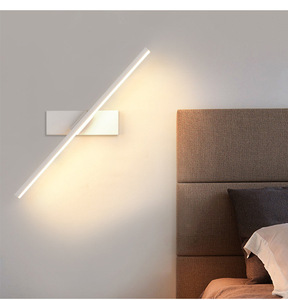 Moderno creativo di vendita calda LED luce <span class=keywords><strong>da</strong></span> parete specchio frontale Make-up luce dell'atmosfera luce per soggiorno bagno - Product Image 1