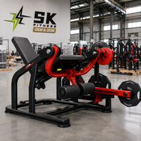 Machine à extensions de jambes SK Commercial, équipement de musculation professionnel à charge libre pour l'isolation musculaire des quadriceps