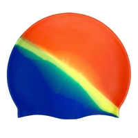 Bonnets de bain en silicone unisexes pour adultes, imperméables, bonnets de bain pour adultes, élastomères, pour cheveux longs et courts