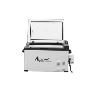 Refrigerador Portátil de 12V CC con Compresor, Nevera de 30L para Caravana, <span class=keywords><strong>Camping</strong></span>, Refrigerador Eléctrico para Exteriores - Product Image 2