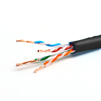 Câble réseau UTP Cat5e RJ45 DingLiang en gros, boîte de 305 m, cuivre sans oxygène, étanche, LSZH PVC pour centre de données POE, 8 conducteurs
