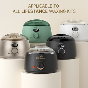 Lifetsance professionale elettrico 500cc riscaldatore a cera Kit salone Spa OEM caldo cera dura più calda piedi <span class=keywords><strong>viso</strong></span> mani naso testa di <span class=keywords><strong>depilazione</strong></span> - Product Image 5