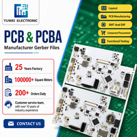 Assemblage de circuits imprimés monocouche rentable pour cartes de contrôle de relais avec service de sourcing de composants