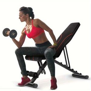 Adjustable Home Gym Foldable Dumbbell <strong>Bench</strong> And <strong>Sit</strong>-<strong>Up</strong> Fitness Stool Made Of Steel ABS Metal-for <strong>Exercise</strong> - Product Image 4