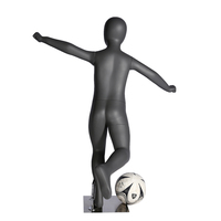 Maniquí de cuerpo entero para niños de fibra de vidrio personalizado para exhibición de ropa