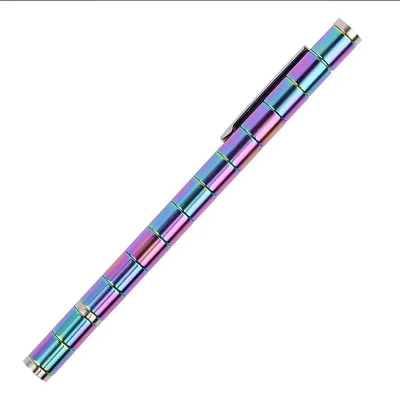 STRATOr Decompression writing pen magnetic fidget metal custom stylus ballpoint pen with custom logo