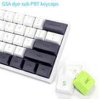 Skyloong Keyboard Mekanik Gaming RGB, GK61 SK61 Kabel Gateron Switch untuk PC Desktop Laptop Game USB