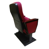 Chaise pliable de salle de conférence JY-612 avec coussin confortable et tablette d'écriture pour l'école, l'université et la formation