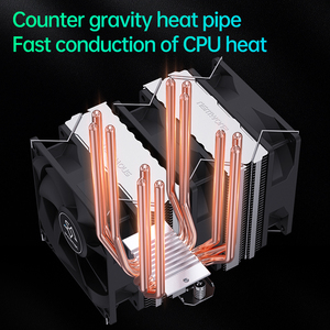 Snowman mx6v3 tốc độ cao <span class=keywords><strong>CPU</strong></span> Cooler <span class=keywords><strong>Fan</strong></span> 6 đồng PC tản nhiệt mới chơi game <span class=keywords><strong>CPU</strong></span> Cooler máy tính RGB <span class=keywords><strong>Fan</strong></span> biểu tượng tùy chỉnh <span class=keywords><strong>CPU</strong></span> tản nhiệt - Product Image 4