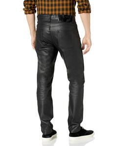 LILUO <span class=keywords><strong>Noir</strong></span> Solide Wax <span class=keywords><strong>Enduit</strong></span> Hommes Jeans Logo Personnalisé Etiquette Wax Hommes Pantalons <span class=keywords><strong>Skinny</strong></span> Plus Size Hommes Denim Ciré - Product Image 6