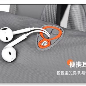 Mochila de Nailon Impermeable de Gran Capacidad Personalizada, con Logotipo Personalizado, Antirrobo, para Estudiantes, Viajes Inteligentes, para Hombre - Product Image 6